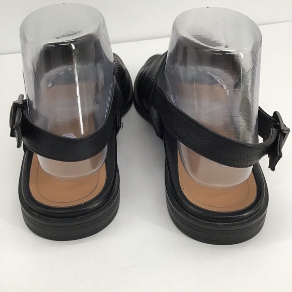 Vionic Ella Leather Women’s Toe Loop Arch Support Comfort Sandal Black Size 8M - Picture 8 of 12